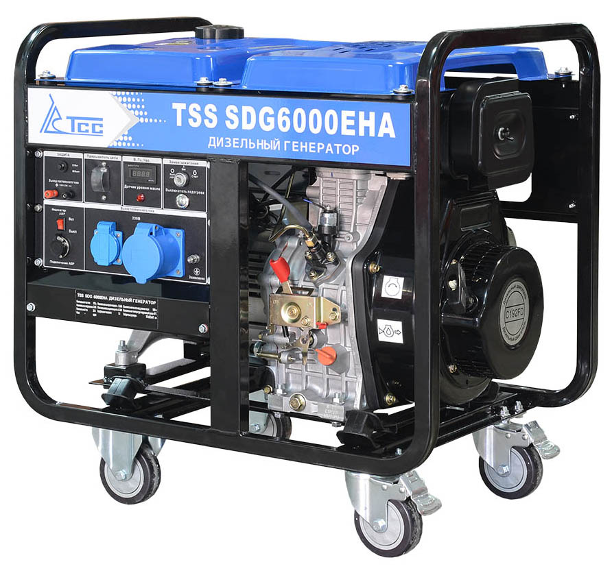 Дизельный генератор ТСС SDG 6000EHA
