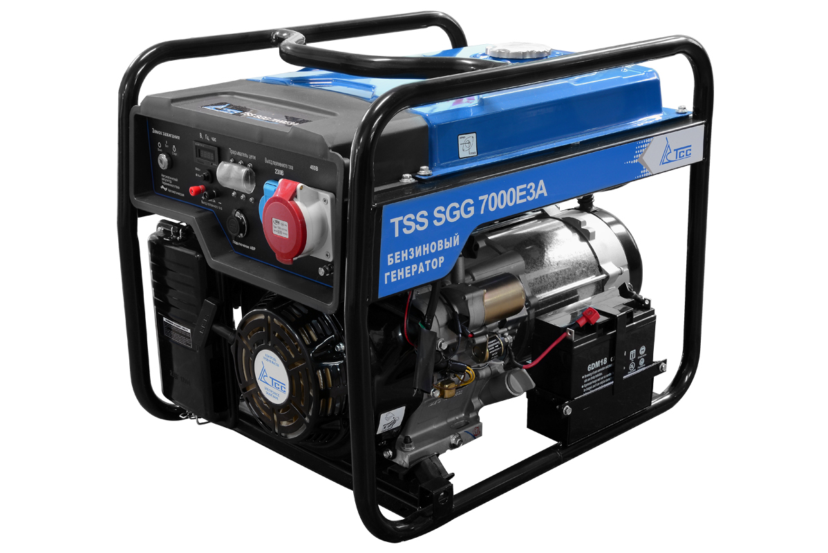 Бензиновый генератор ТСС SGG 7000 E3A