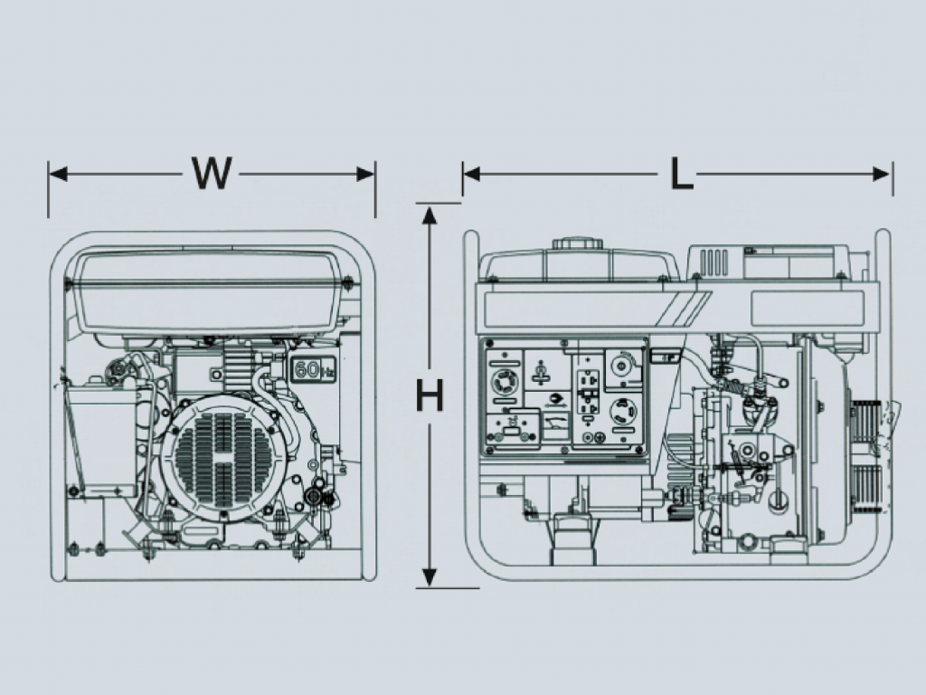 Дизельный генератор Yanmar YDG 3700 N-5B2