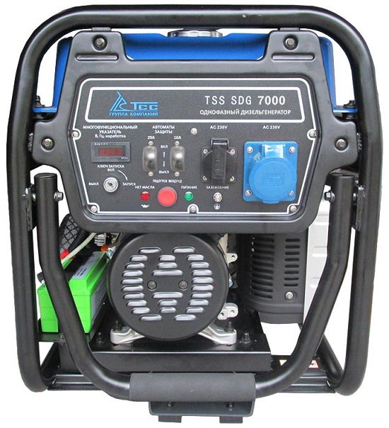Дизельный генератор ТСС SDG 7000 EH