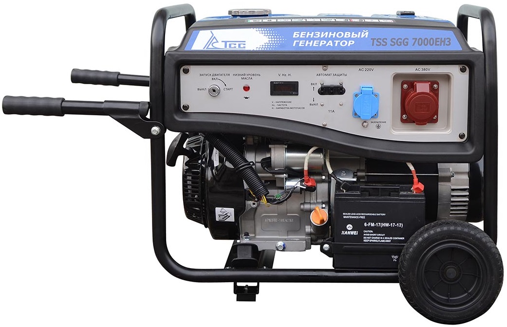 Бензиновый генератор ТСС SGG 7000 EH3 (новая модель)