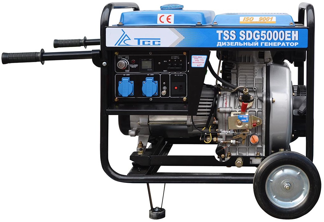 Дизельный генератор ТСС SDG 5000 EH