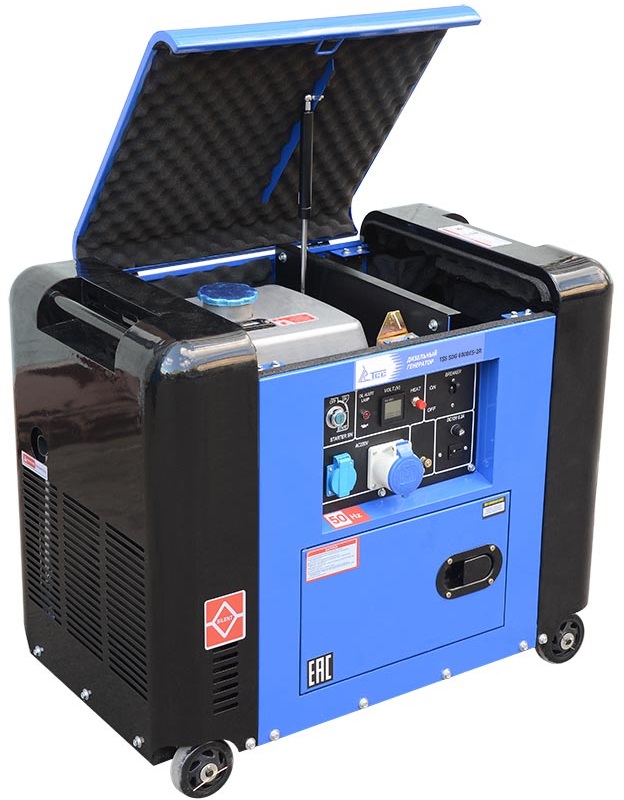 Дизельный генератор ТСС SDG 6000ES-2R