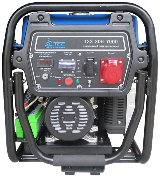 Дизельный генератор ТСС SDG 7000 EH3
