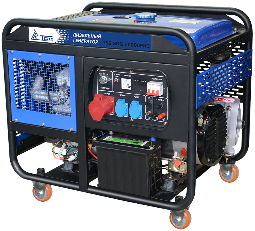 Дизельный генератор ТСС SDG 10000 EH3 ATS