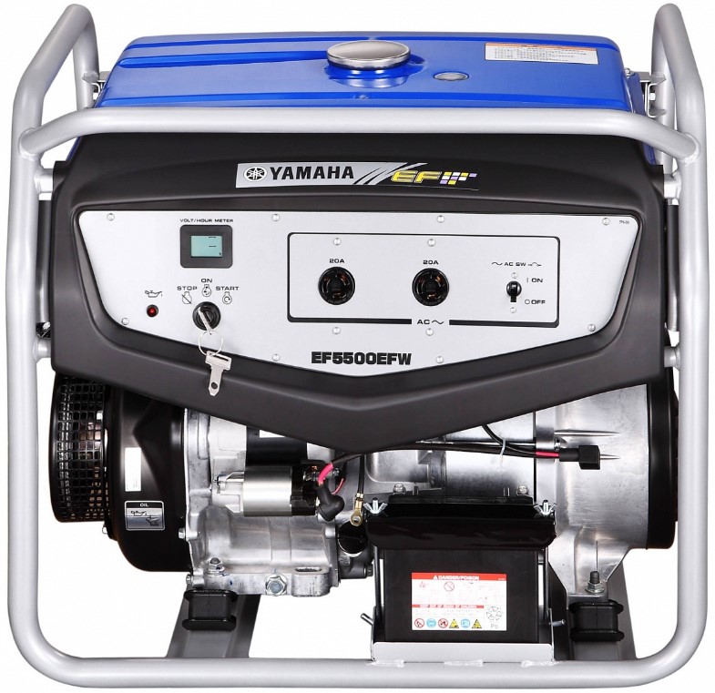 Бензиновый генератор Yamaha EF 5500 EFW с АВР