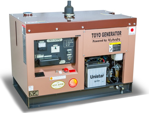 Дизельный генератор Toyo TKV-14TPC с АВР