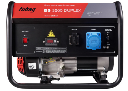 Бензиновый генератор Fubag BS 3500 DUPLEX