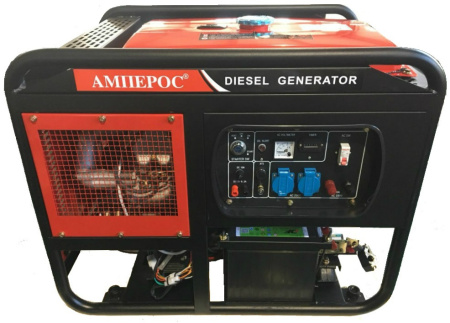 Дизельный генератор АМПЕРОС LDG 15000 E с АВР
