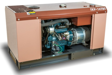 Дизельный генератор Toyo TKV-14TBS с АВР