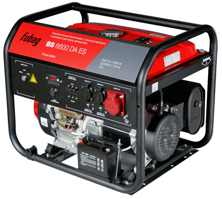 Бензиновый генератор Fubag BS 6600 DA ES