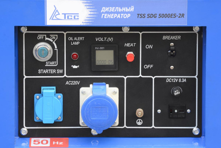 Дизельный генератор ТСС SDG 5000ES-2R