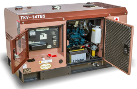 Дизельный генератор Toyo TKV-14TBS с АВР