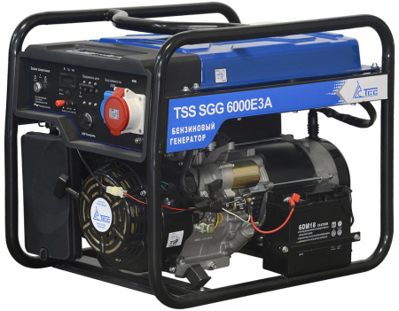Бензиновый генератор ТСС SGG 6000 E3A с АВР